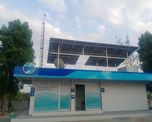 Petrol pump solar