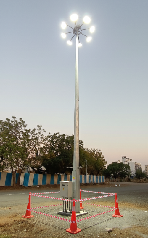 high mast light